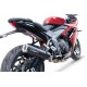 SCARICO GPR COMPATIBILE CON TRIUMPH DAYTONA 660 2023-2025, M3 BLACK TITANIUM