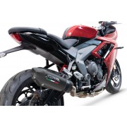 SCARICO GPR COMPATIBILE CON TRIUMPH DAYTONA 660 2023-2025, NEW GRAND PRIX EVO BLACK TITANIUM