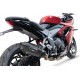 SCARICO GPR COMPATIBILE CON TRIUMPH DAYTONA 660 2023-2025, NEW GRAND PRIX EVO BLACK TITANIUM