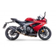SCARICO GPR COMPATIBILE CON TRIUMPH DAYTONA 660 2023-2025, M3 BLACK TITANIUM
