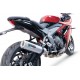 SCARICO GPR COMPATIBILE CON TRIUMPH DAYTONA 660 2023-2025, M3 INOX 