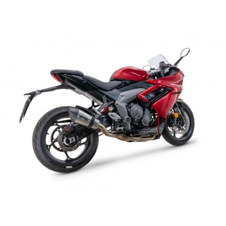 SCARICO GPR COMPATIBILE CON TRIUMPH DAYTONA 660 2023-2025, NEW GRAND PRIX EVO TITANIUM