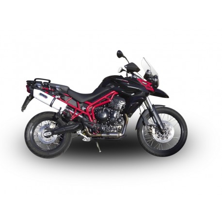 SCARICO GPR COMPATIBILE CON TRIUMPH TIGER 800 - XR - XC - XRX - XCX - XRT - XCA 2017-2021, ALBUS EVO4
