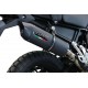 SCARICO GPR COMPATIBILE CON TRIUMPH TIGER 850 2020-2024, FURORE EVO4 NERO