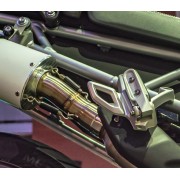 SCARICO GPR COMPATIBILE CON TRIUMPH TIGER 850 2020-2024, SATINOX 