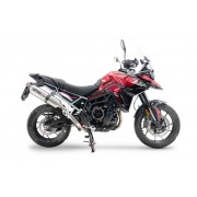 SCARICO GPR COMPATIBILE CON TRIUMPH TIGER 900 GT / PRO / RALLY PRO 2024-2025, SATINOX