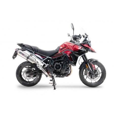 SCARICO GPR COMPATIBILE CON TRIUMPH TIGER 900 GT / PRO / RALLY PRO 2024-2025, SATINOX 