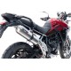 SCARICO GPR COMPATIBILE CON TRIUMPH TIGER 900 GT / PRO / RALLY PRO 2024-2025, SATINOX 