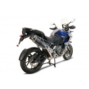 SCARICO GPR COMPATIBILE CON TRIUMPH TIGER 1200 GT - RALLY 2022-2024, DUAL POPPY