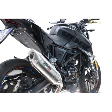 SCARICO GPR COMPATIBILE CON VOGE BRIVIDO R125 2025-2026, FURORE-X INOX