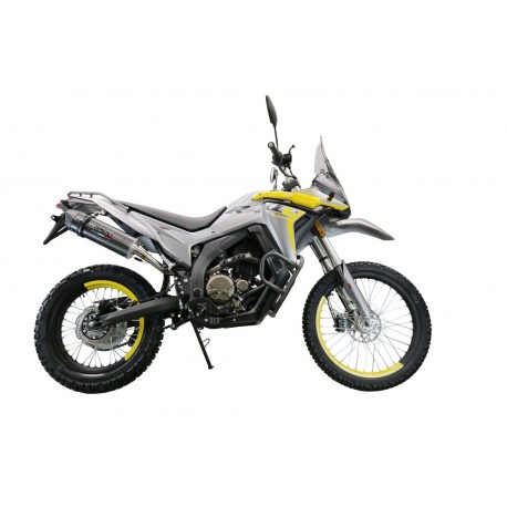 SCARICO GPR COMPATIBILE CON VOGE 300RALLY 2022-2024, FURORE EVO4 POPPY