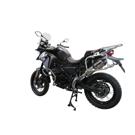 SCARICO GPR COMPATIBILE CON VOGE 650DSX 2021-2024, NEW GRAND PRIX EVO TITANIUM