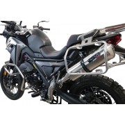 SCARICO GPR COMPATIBILE CON VOGE 650DSX 2021-2024, SATINOX 