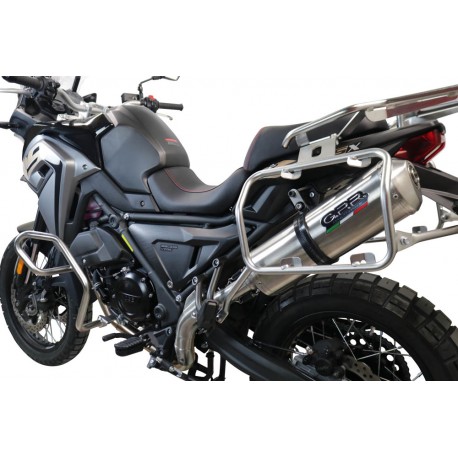 SCARICO GPR COMPATIBILE CON VOGE 650DSX 2021-2024, SATINOX 