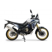 SCARICO GPR COMPATIBILE CON VOGE DS 800 RALLY 2025-2026, SATINOX 