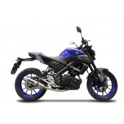 SCARICO GPR COMPATIBILE CON YAMAHA MT 125 2017-2019, DEEPTONE INOX