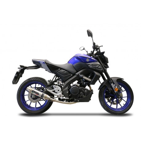 SCARICO GPR COMPATIBILE CON YAMAHA MT 125 2017-2019, DEEPTONE INOX