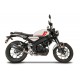SCARICO GPR COMPATIBILE CON YAMAHA XSR 125 2021-2025, FURORE EVO4 POPPY