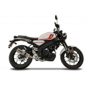 SCARICO GPR COMPATIBILE CON YAMAHA XSR 125 2021-2025, M3 INOX 