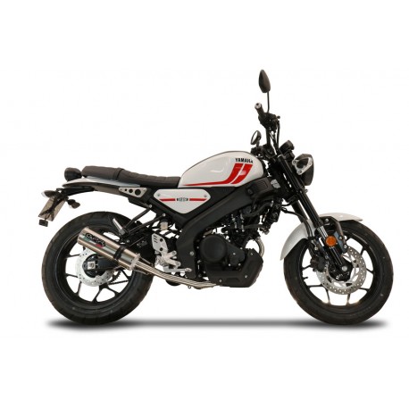 SCARICO GPR COMPATIBILE CON YAMAHA XSR 125 2021-2025, M3 INOX 