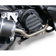 SCARICO GPR COMPATIBILE CON YAMAHA ZUMA 125 2009-2015, EVO4 ROAD