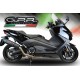 SCARICO GPR COMPATIBILE CON YAMAHA T-MAX 560 2020-2021, FURORE EVO4 NERO