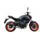 SCARICO GPR COMPATIBILE CON YAMAHA MT-07 2021-2024, FURORE EVO4 POPPY