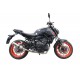 SCARICO GPR COMPATIBILE CON YAMAHA MT-07 2021-2024, M3 INOX 