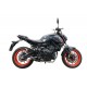 SCARICO GPR COMPATIBILE CON YAMAHA MT-07 2021-2024, M3 POPPY 