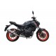 SCARICO GPR COMPATIBILE CON YAMAHA MT-07 2021-2024, NEW GRAND PRIX EVO TITANIUM