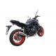 SCARICO GPR COMPATIBILE CON YAMAHA MT-07 2021-2024, POWERCONE EVO