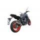 SCARICO GPR COMPATIBILE CON YAMAHA MT-07 2021-2024, DEEPTONE INOX