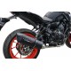 SCARICO GPR COMPATIBILE CON YAMAHA MT-07 2021-2024, FURORE NERO