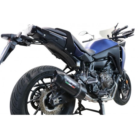 SCARICO GPR COMPATIBILE CON YAMAHA TRACER 700 2020-2021, FURORE NERO