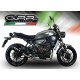 SCARICO GPR COMPATIBILE CON YAMAHA XSR 700 2017-2020, FURORE NERO