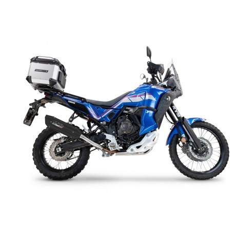SCARICO GPR COMPATIBILE CON YAMAHA TENERE 700 2021-2024, FURORE-X TITANIO NERO
