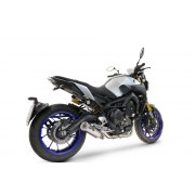 SCARICO GPR COMPATIBILE CON YAMAHA MT-09 2014-2016, M3 INOX 