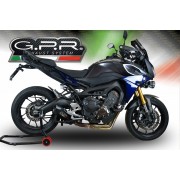 SCARICO GPR COMPATIBILE CON YAMAHA TRACER 900 GT 2018-2020, FURORE NERO