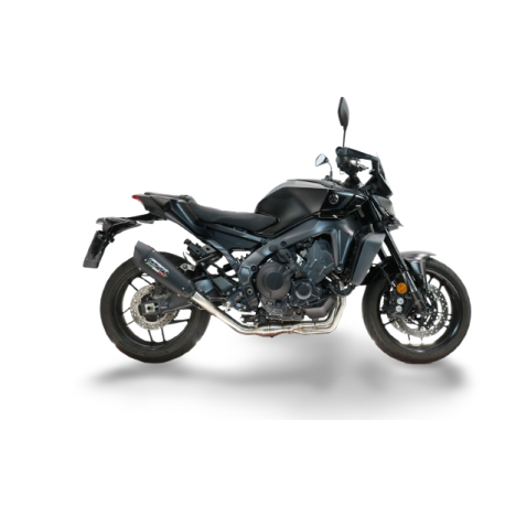 SCARICO GPR COMPATIBILE CON YAMAHA MT-09 2021-2024, GP-REVO BLACK TITANIUM