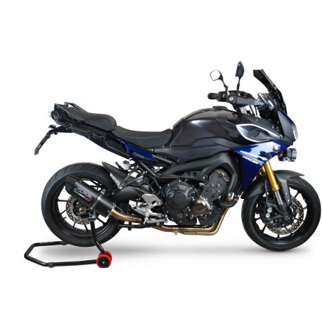 SCARICO GPR COMPATIBILE CON YAMAHA TRACER 9 2021-2024, FURORE EVO4 NERO