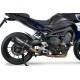 SCARICO GPR COMPATIBILE CON YAMAHA TRACER 9 GT 2021-2024, FURORE EVO4 NERO