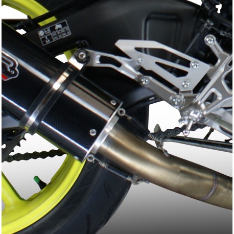 SCARICO GPR COMPATIBILE CON YAMAHA MT-10 2016-2024, M3 INOX 