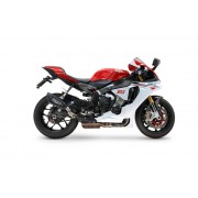 SCARICO GPR COMPATIBILE CON YAMAHA YZF R1-R1-M 2015-2016, GP-REVO BLACK TITANIUM