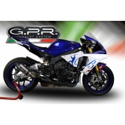 SCARICO GPR COMPATIBILE CON YAMAHA YZF R1-R1-M 2020-2025, NEW GRAND PRIX EVO TITANIUM
