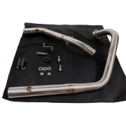 SCARICO GPR COMPATIBILE CON ZONTES GK 125 2022-2024, M3 INOX 