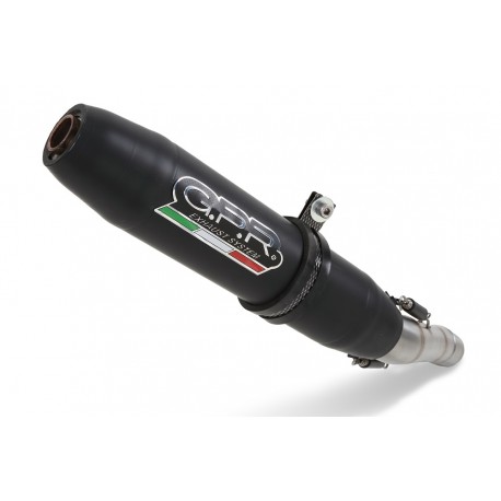 SCARICO GPR COMPATIBILE CON ZONTES ZT 310 X - T 2018-2020, DEEPTONE NERO