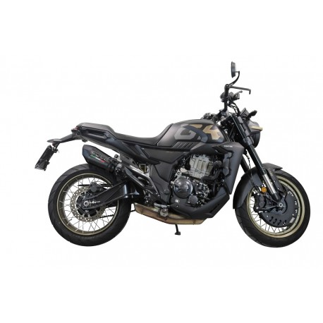 SCARICO GPR COMPATIBILE CON ZONTES 350 X1 2022-2024, NEW GRAND PRIX EVO POPPY