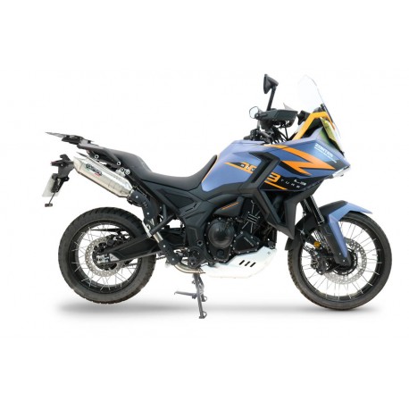 SCARICO GPR COMPATIBILE CON ZONTES 703 F 2025-2026, FURORE-X ACCIAIO INOX