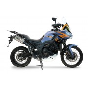 SCARICO GPR COMPATIBILE CON ZONTES 703 F 2025-2026, FURORE-X TITANIO