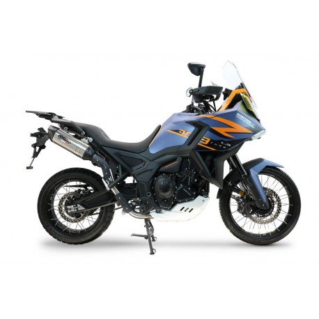 SCARICO GPR COMPATIBILE CON ZONTES 703 F 2025-2026, FURORE-X TITANIO